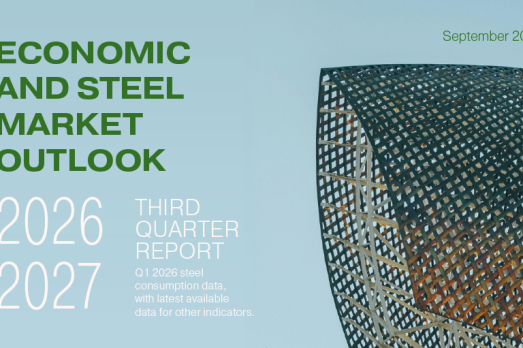 Economic and Steel Market Outlook 2026-2027: EU steel exports fall 20% as demand outlook remains flat